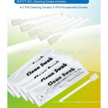 (Hot) Cleaning Swab / kit 507377-001 para limpeza da impressora / cabeça de impressão Datacard